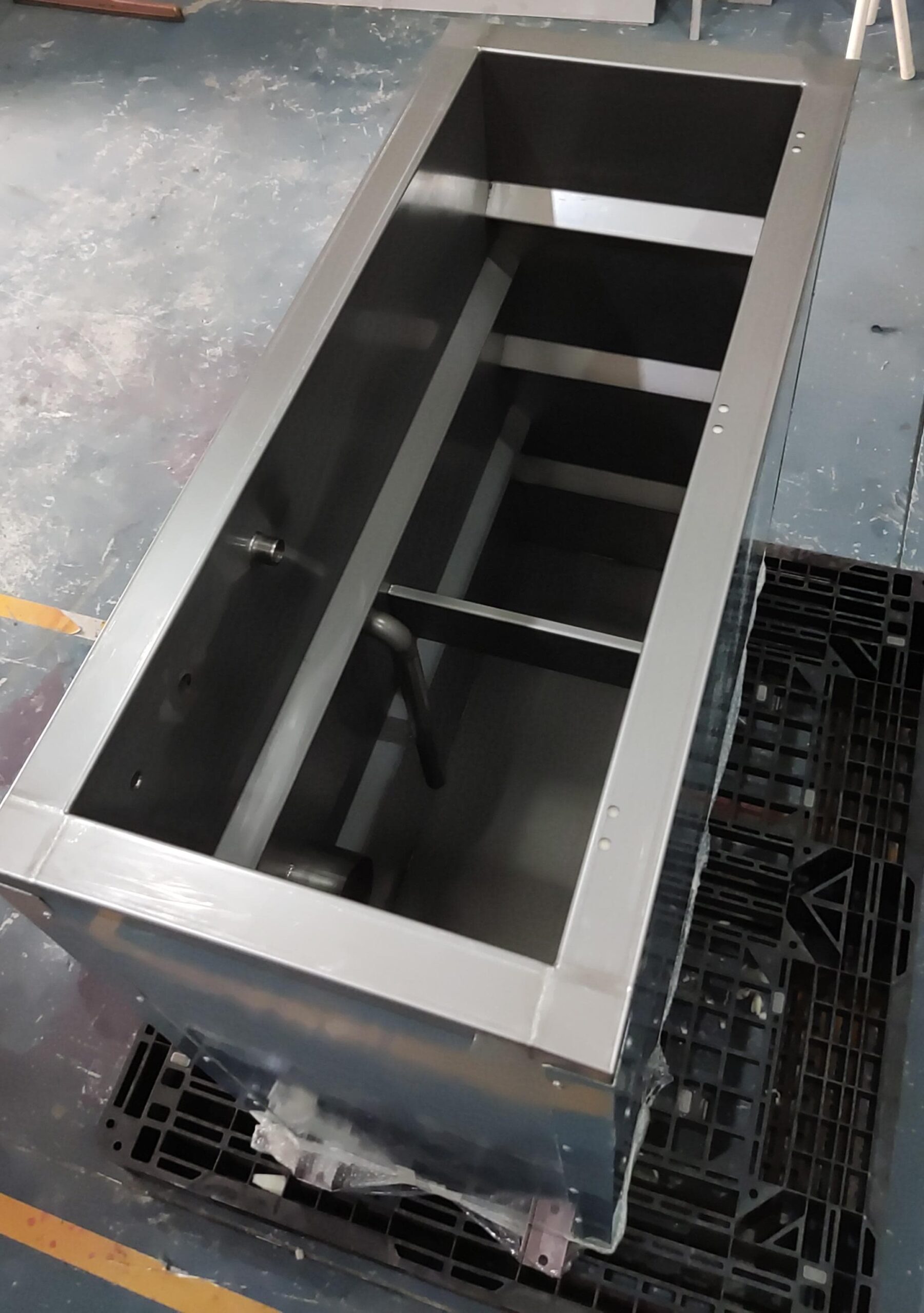 reservatorio em aço inox sm soldas