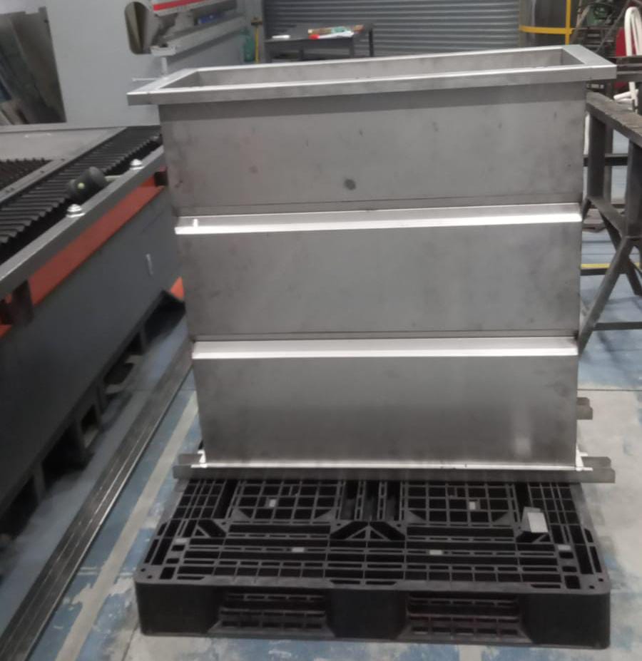 reservatorio em aço inox sm soldas