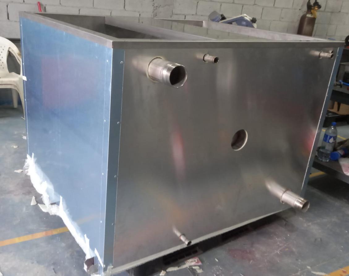reservatorio em aço inox sm soldas